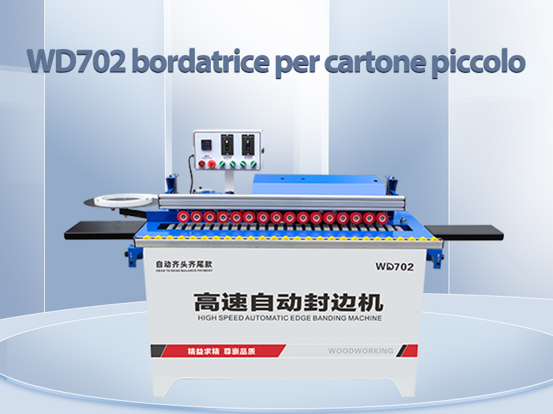Máquina de bandas de borde pequeño